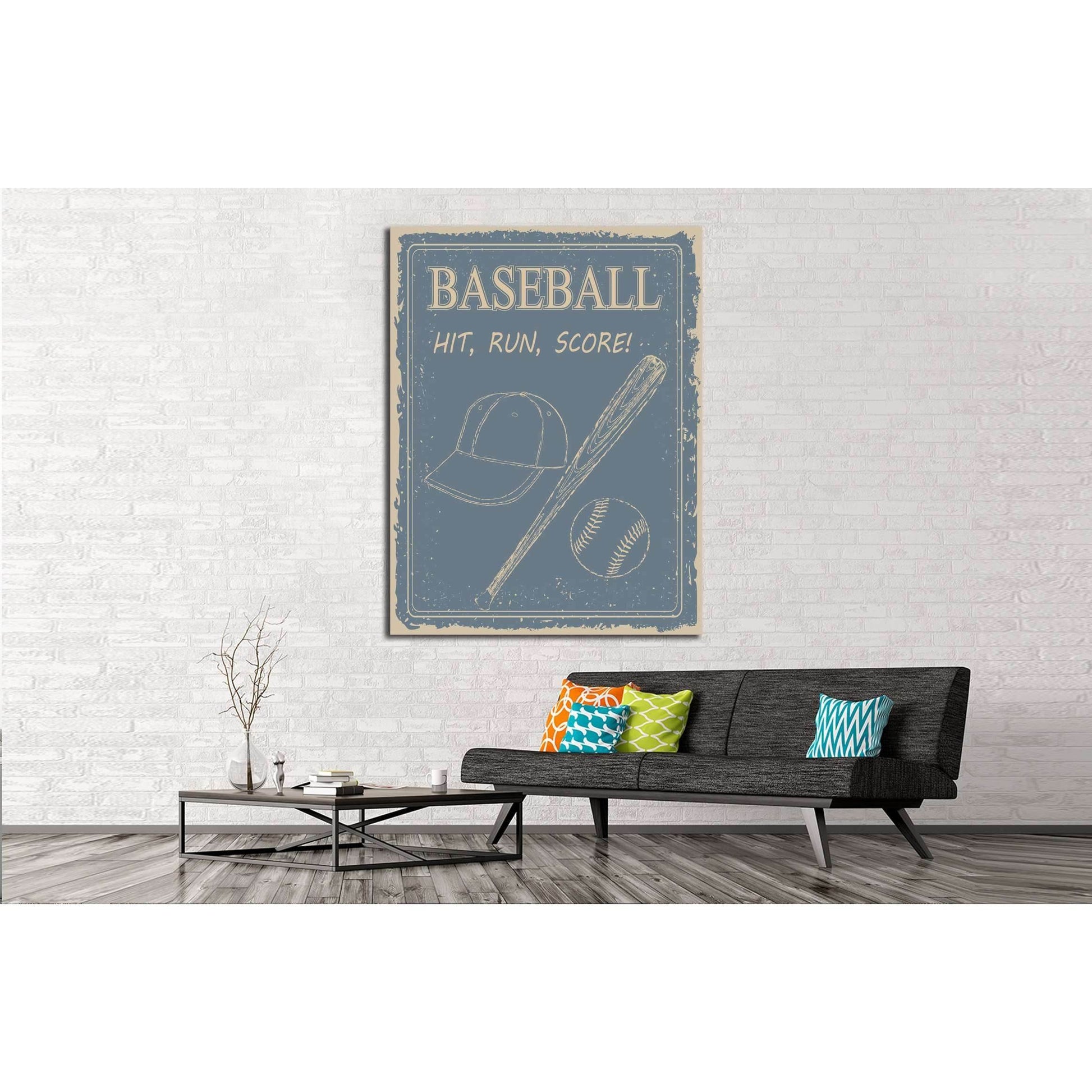 Art canvas in vintage style №4501 Ready to Hang Canvas PrintCanvas art arrives ready to hang, with hanging accessories included and no additional framing required. Every canvas print is hand-crafted, made on-demand at our workshop and expertly stretched a