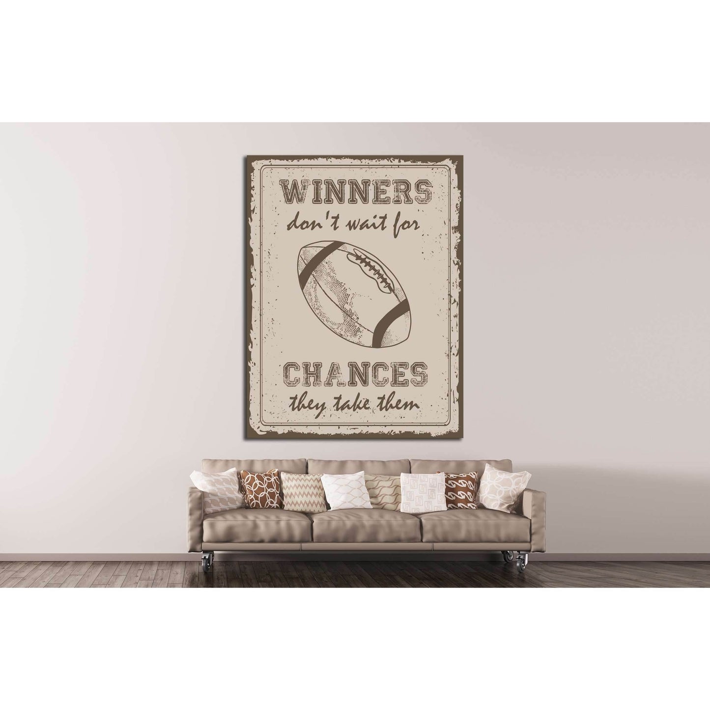 Art canvas in vintage style №4509 Ready to Hang Canvas PrintCanvas art arrives ready to hang, with hanging accessories included and no additional framing required. Every canvas print is hand-crafted, made on-demand at our workshop and expertly stretched a