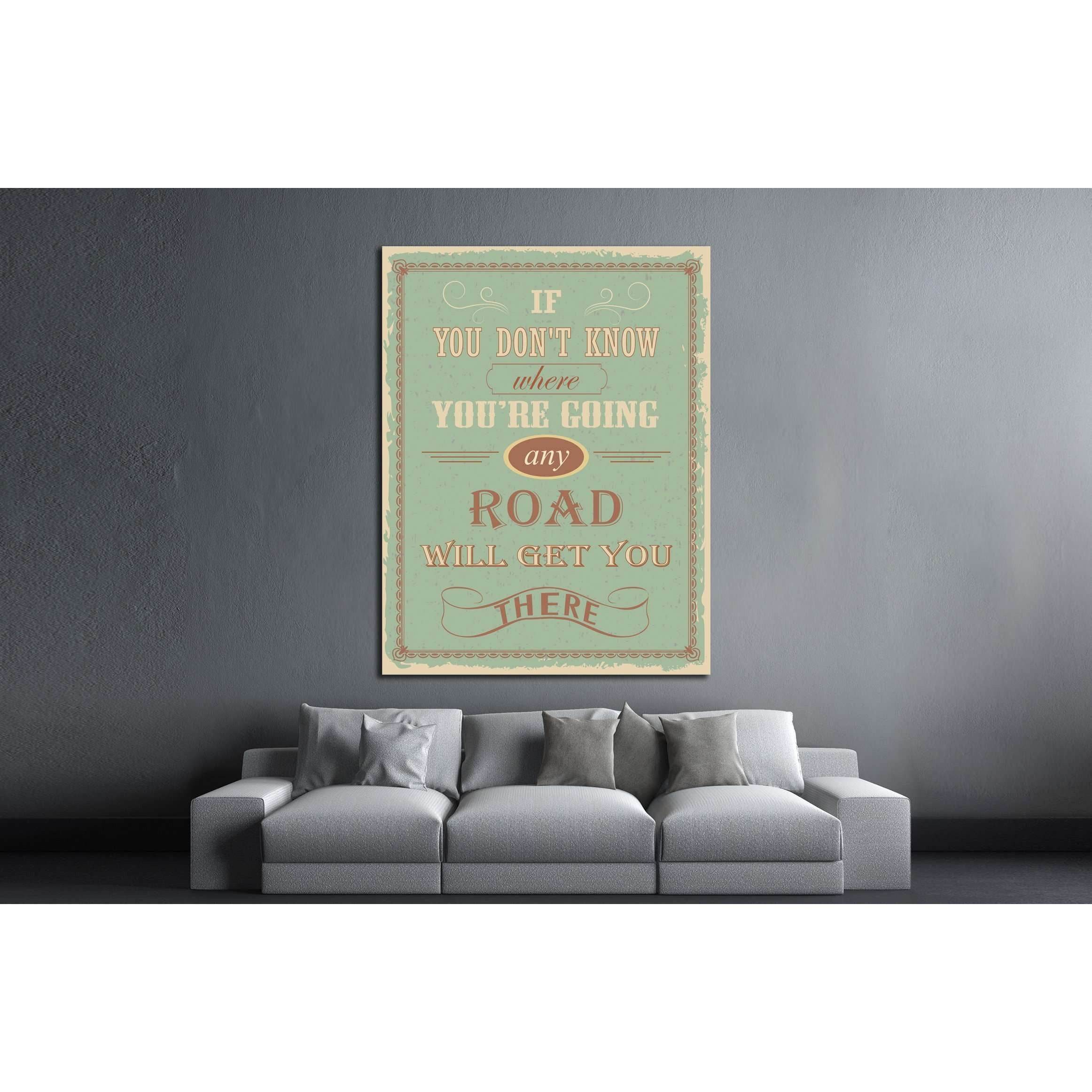 Art canvas in vintage style №4513 Ready to Hang Canvas PrintCanvas art arrives ready to hang, with hanging accessories included and no additional framing required. Every canvas print is hand-crafted, made on-demand at our workshop and expertly stretched a