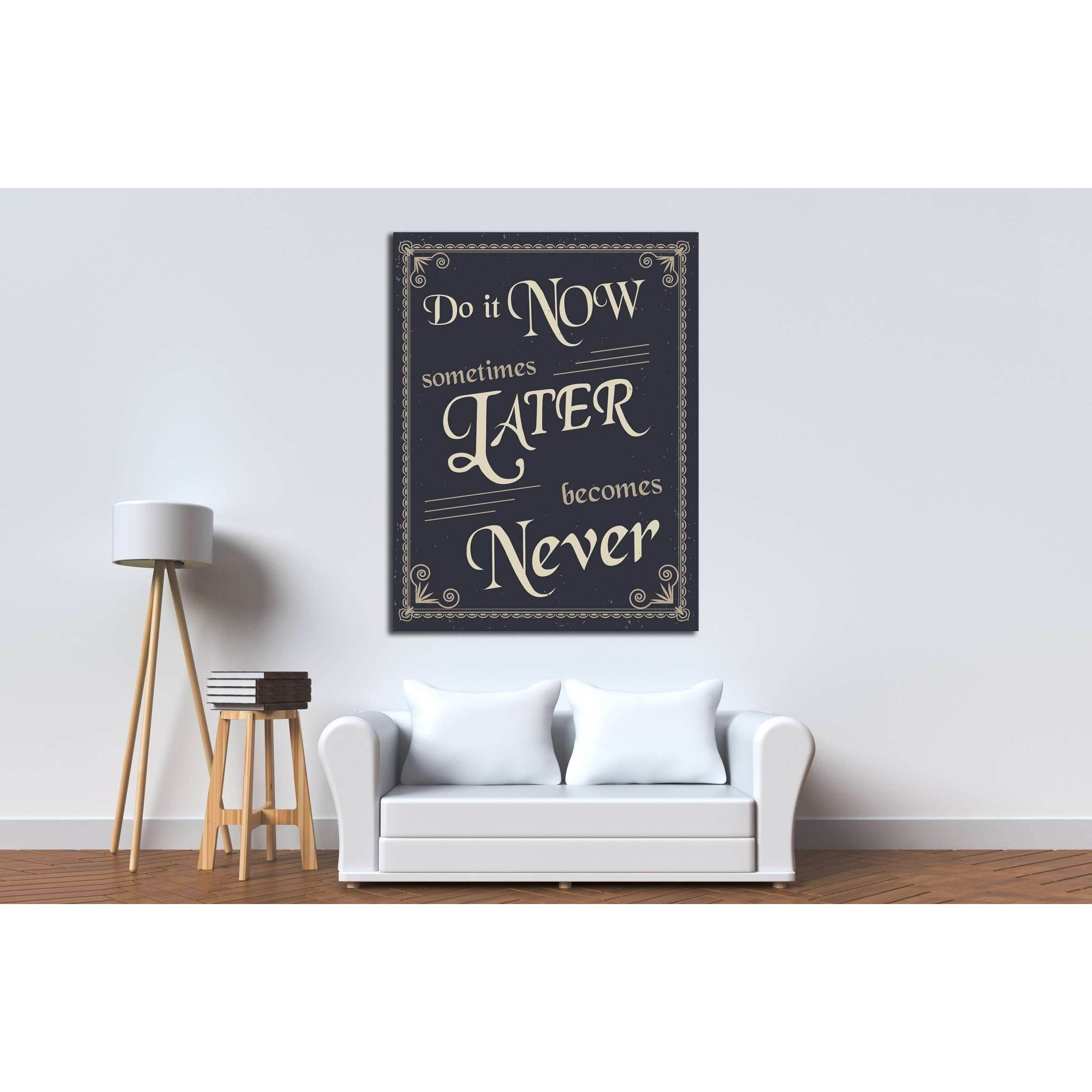 Art canvas in vintage style №4514 Ready to Hang Canvas PrintCanvas art arrives ready to hang, with hanging accessories included and no additional framing required. Every canvas print is hand-crafted, made on-demand at our workshop and expertly stretched a