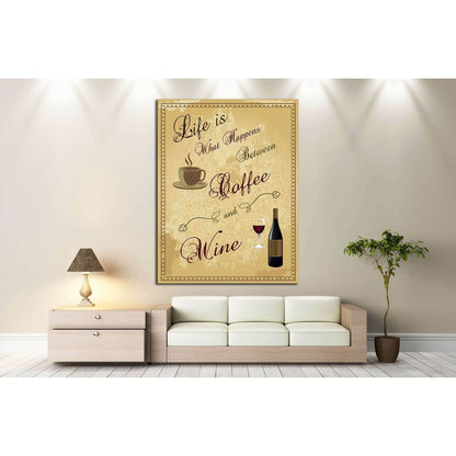 Art canvas in vintage style №4517 Ready to Hang Canvas PrintCanvas art arrives ready to hang, with hanging accessories included and no additional framing required. Every canvas print is hand-crafted, made on-demand at our workshop and expertly stretched a