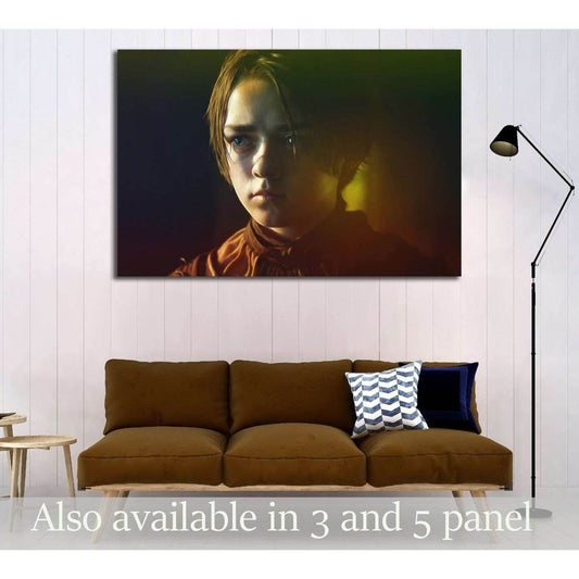 Arya Stark №3354 Ready to Hang Canvas PrintCanvas art arrives ready to hang, with hanging accessories included and no additional framing required. Every canvas print is hand-crafted, made on-demand at our workshop and expertly stretched around 100% North