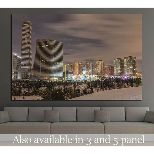 Atasehir finance center, Istanbul, Turkey №1275 Ready to Hang Canvas PrintCanvas art arrives ready to hang, with hanging accessories included and no additional framing required. Every canvas print is hand-crafted, made on-demand at our workshop and expert