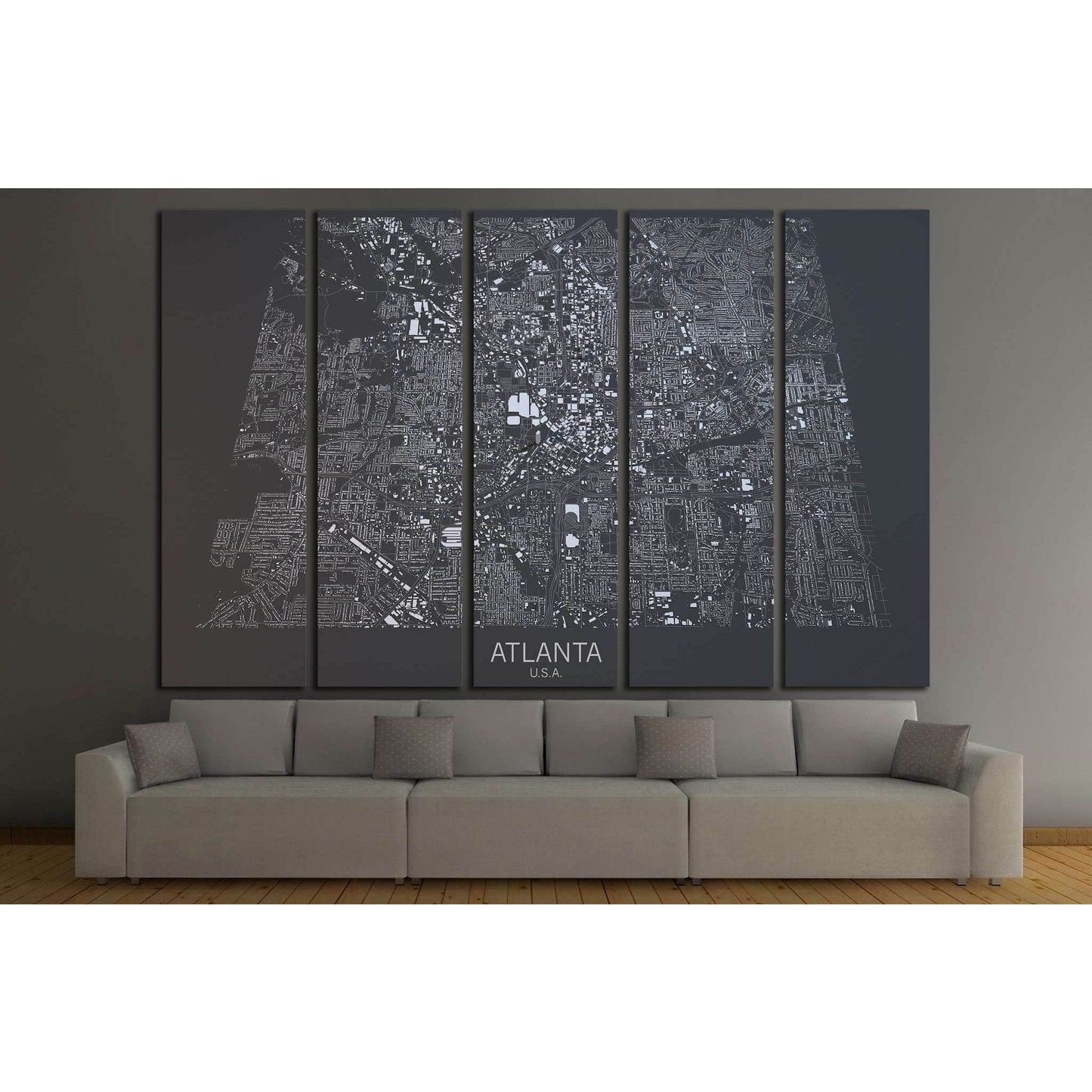 Atlanta GA Map Print, Atlanta Map Wall ArtDecorate your walls with a stunning Atlanta, GA Canvas Art Print from the world's largest art gallery. Choose from thousands of City Map artworks with various sizing options. Choose your perfect art print to compl