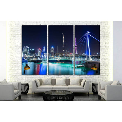 Auckland City and Sky Tower at Night, Auckland, New Zealand №1639 Ready to Hang Canvas PrintCanvas art arrives ready to hang, with hanging accessories included and no additional framing required. Every canvas print is hand-crafted, made on-demand at our w