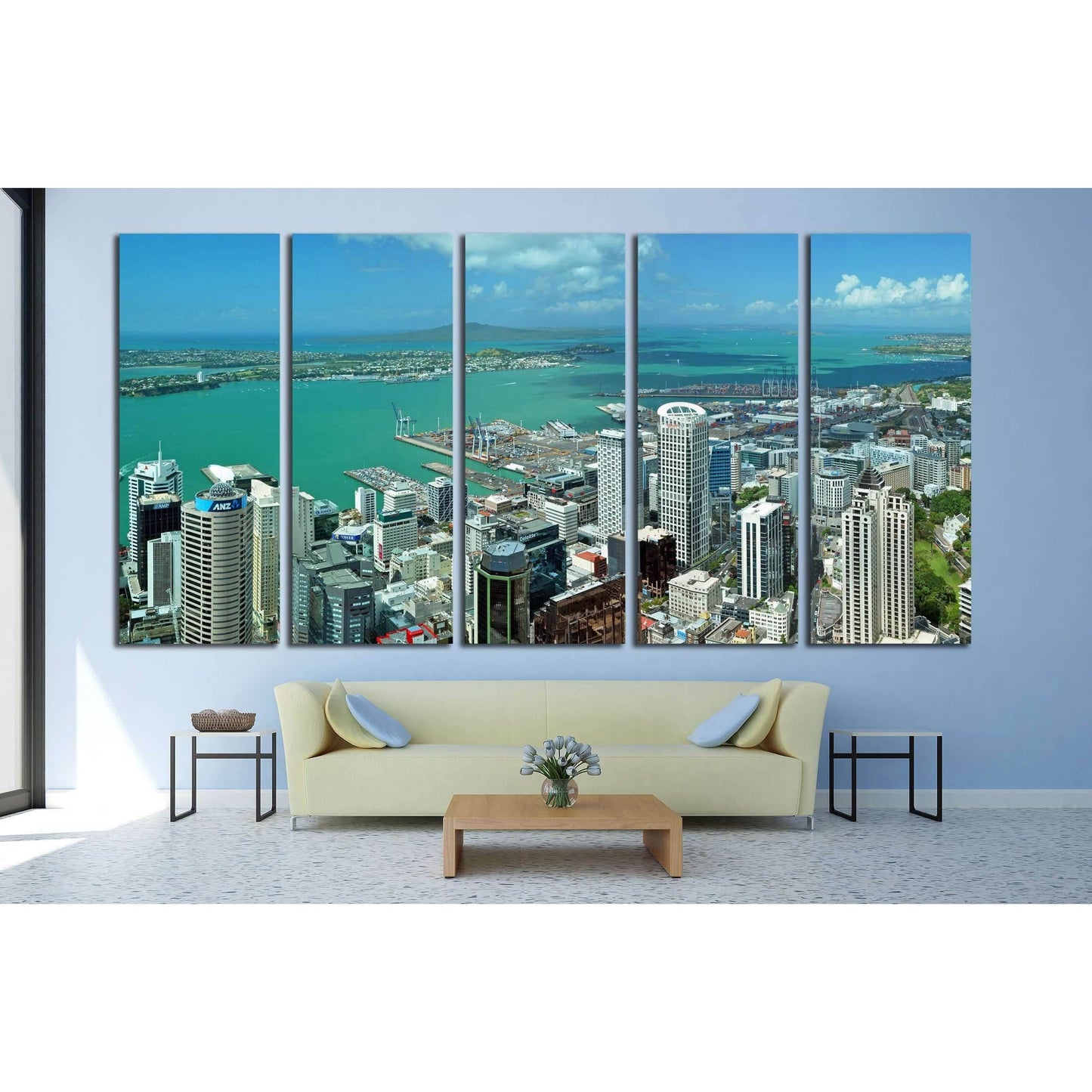 AUCKLAND, NEW ZEALAND №1630 Ready to Hang Canvas PrintCanvas art arrives ready to hang, with hanging accessories included and no additional framing required. Every canvas print is hand-crafted, made on-demand at our workshop and expertly stretched around