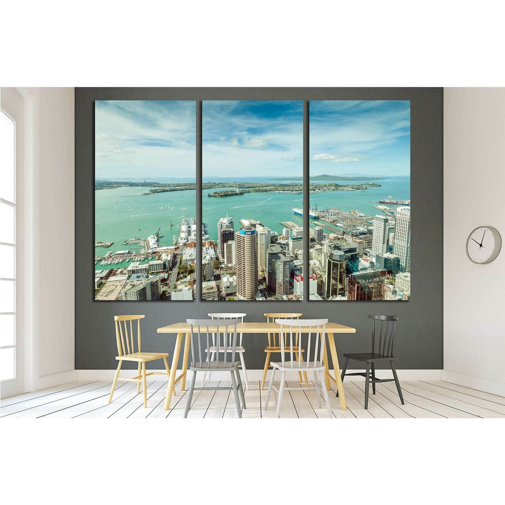 Auckland, New Zealand №1738 Ready to Hang Canvas PrintCanvas art arrives ready to hang, with hanging accessories included and no additional framing required. Every canvas print is hand-crafted, made on-demand at our workshop and expertly stretched around