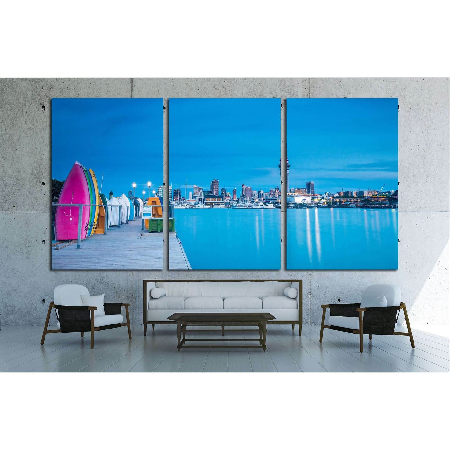 AUCKLAND, NEW ZEALAND №1766 Ready to Hang Canvas PrintCanvas art arrives ready to hang, with hanging accessories included and no additional framing required. Every canvas print is hand-crafted, made on-demand at our workshop and expertly stretched around