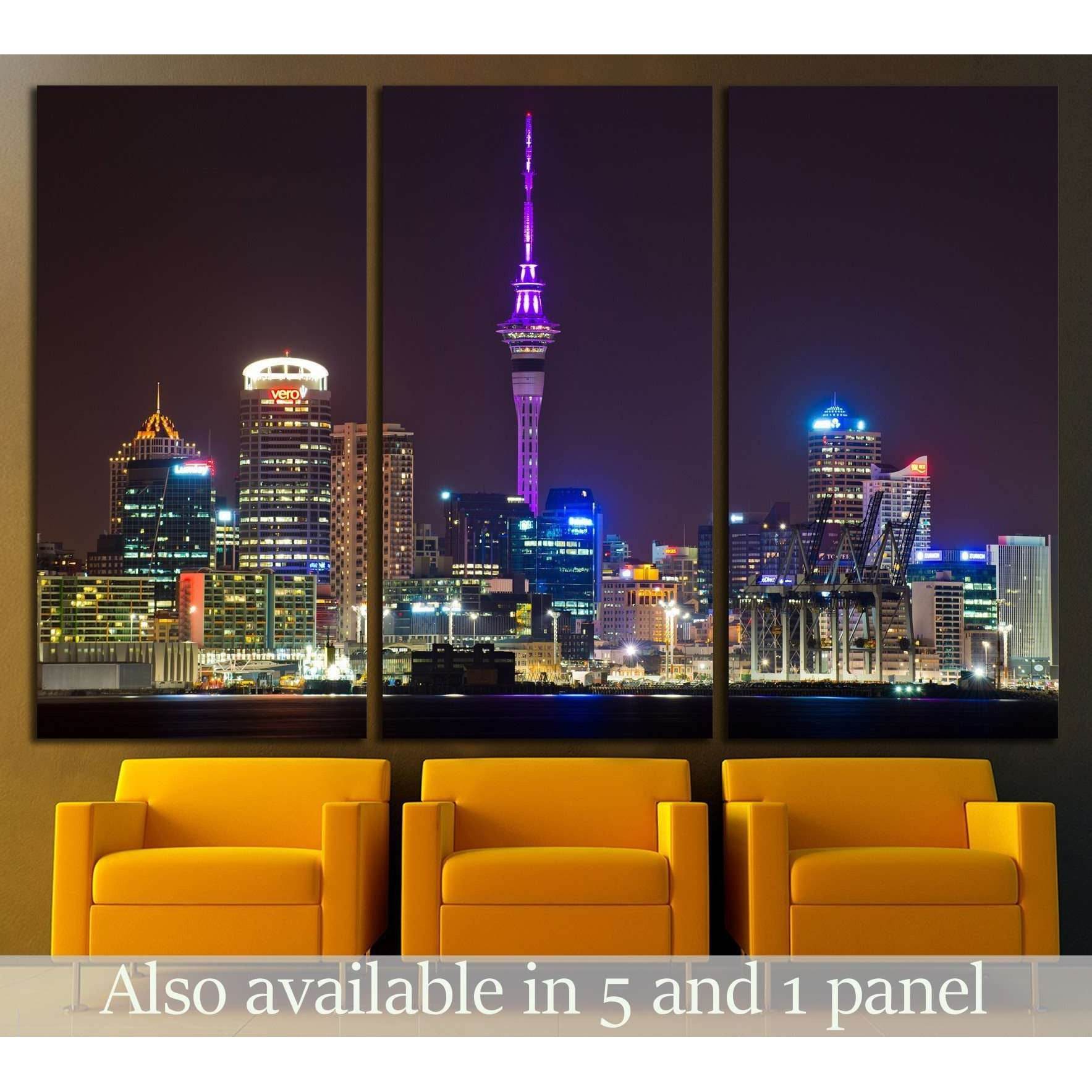 AUCKLAND, NEW ZEALAND, The Sky Tower №2270 Ready to Hang Canvas PrintCanvas art arrives ready to hang, with hanging accessories included and no additional framing required. Every canvas print is hand-crafted, made on-demand at our workshop and expertly st