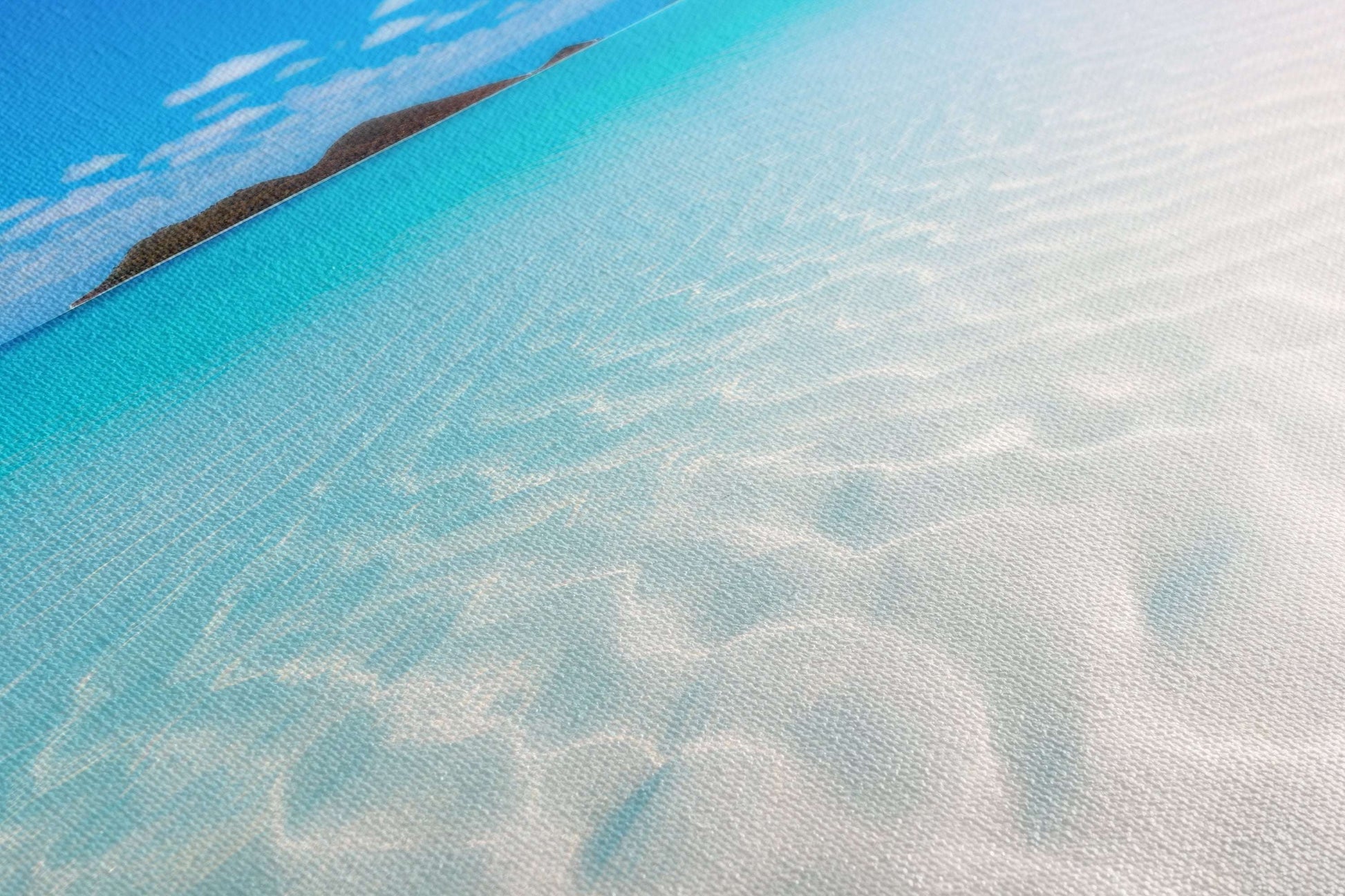 Australian White Sandy Beach - Canvas Print - Artoholica Ready to Hang Canvas Print