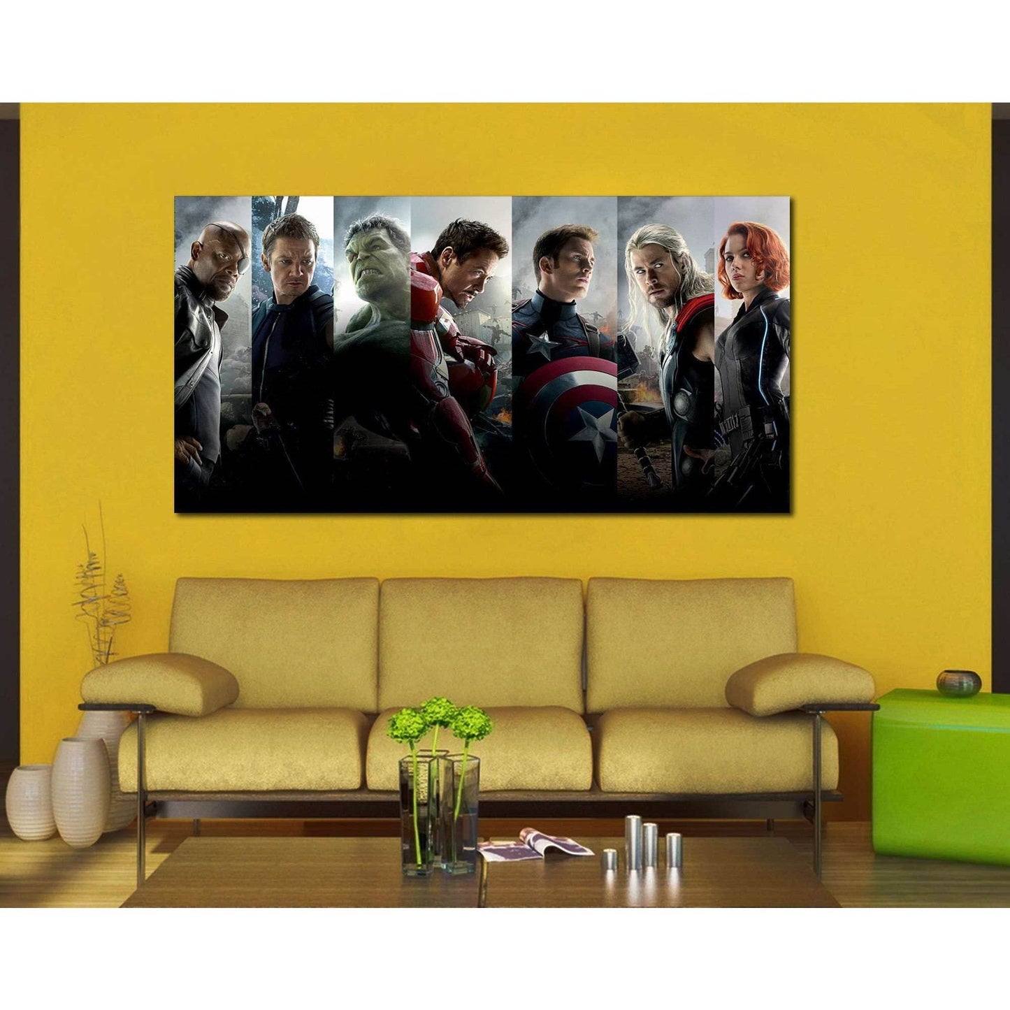 Avengers №2016 Ready to Hang Canvas PrintCanvas art arrives ready to hang, with hanging accessories included and no additional framing required. Every canvas print is hand-crafted, made on-demand at our workshop and expertly stretched around 100% North Am