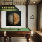 Farmhouse Wall Decor - Rustic Tree Ring Wall Art, Country House Style Wood Wall Art, Neutral Decor, Trunk Art Prints, Tree Ring Canvas Print