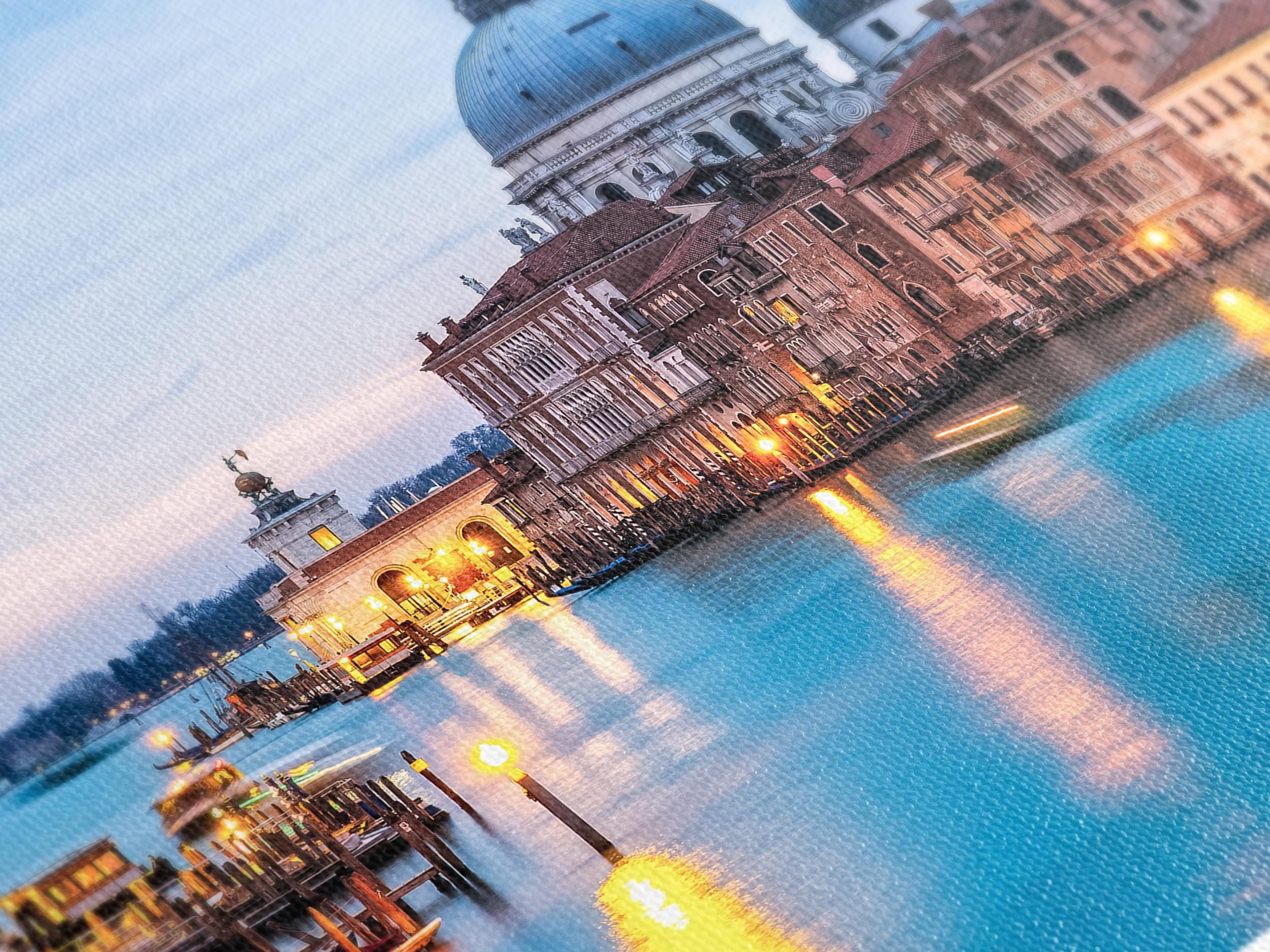 Venice Canvas Art - Grand Canal Wall Art, Basilica Santa Maria della Salute Canvas Print, Italy Wall Art, Italy Canvas Print for Modern Home