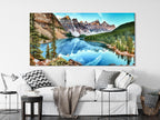 Moraine Lake Wall Art, Large Mountain and Lake Fine Art, Banff National Park Wall Art, Artwork for Living Room or Office Decor, Canada Art