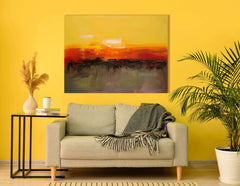 Balance of Light and Shadow in Sunset - Canvas Print - Artoholica Ready to Hang Canvas Print