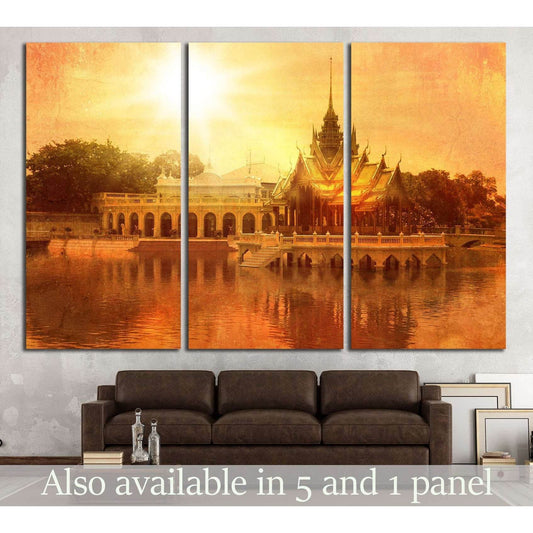 Bang Pa-in palace №704 Ready to Hang Canvas PrintCanvas art arrives ready to hang, with hanging accessories included and no additional framing required. Every canvas print is hand-crafted, made on-demand at our workshop and expertly stretched around 100%