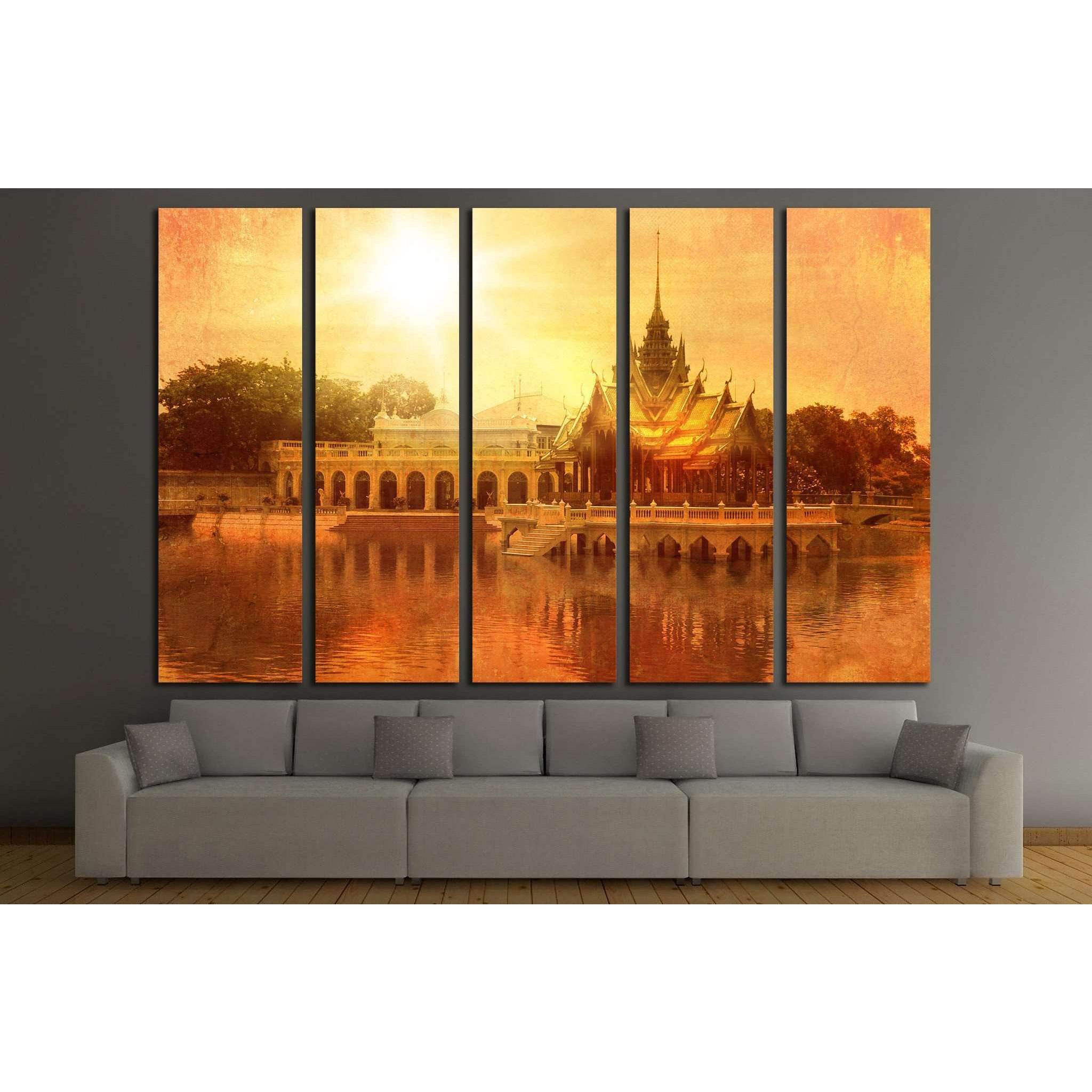 Bang Pa-in palace №704 Ready to Hang Canvas PrintCanvas art arrives ready to hang, with hanging accessories included and no additional framing required. Every canvas print is hand-crafted, made on-demand at our workshop and expertly stretched around 100%
