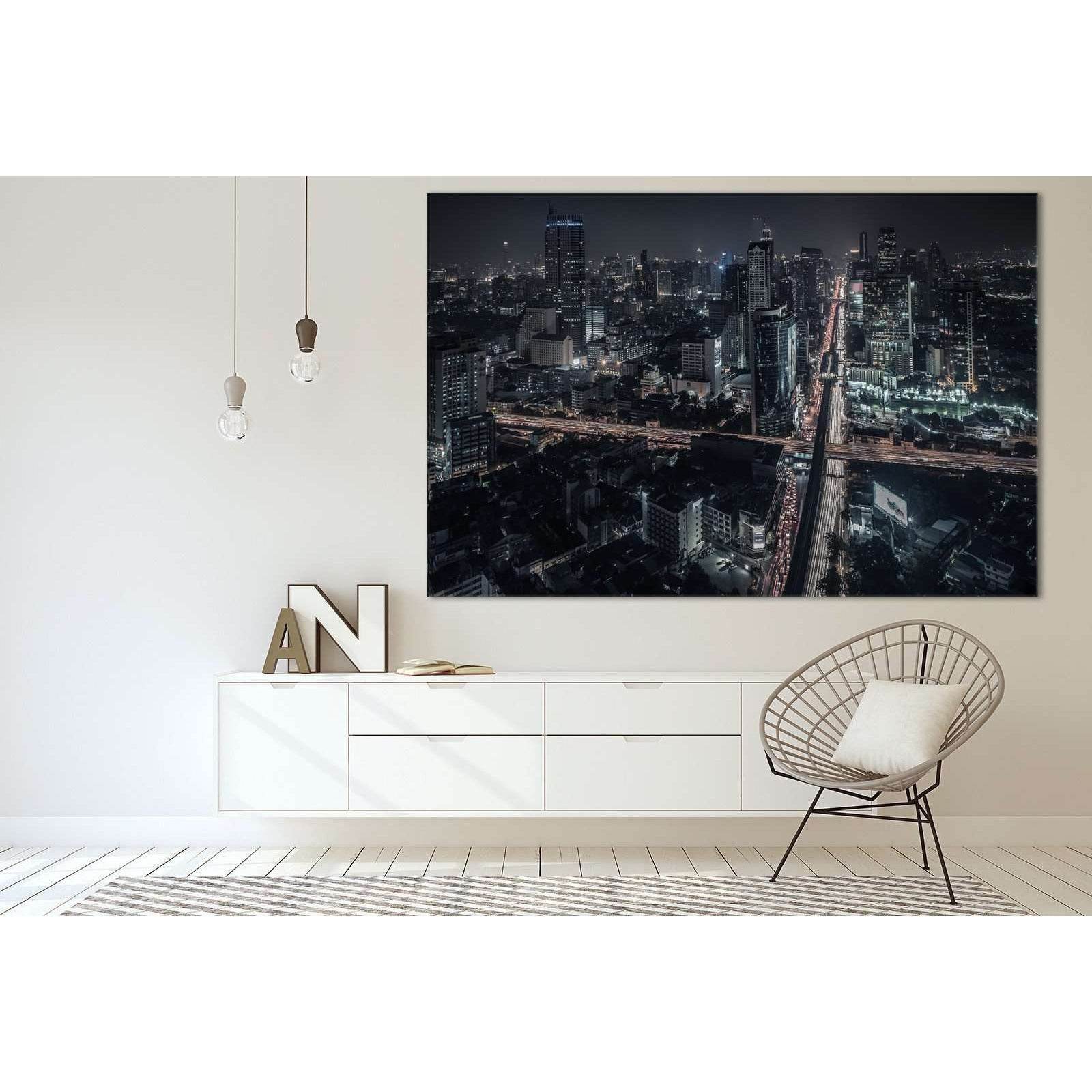 Bangkok Downtown №3015 Ready to Hang Canvas PrintCanvas art arrives ready to hang, with hanging accessories included and no additional framing required. Every canvas print is hand-crafted, made on-demand at our workshop and expertly stretched around 100%