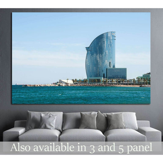 BARCELONA, SPAIN №1198 Ready to Hang Canvas PrintCanvas art arrives ready to hang, with hanging accessories included and no additional framing required. Every canvas print is hand-crafted, made on-demand at our workshop and expertly stretched around 100%