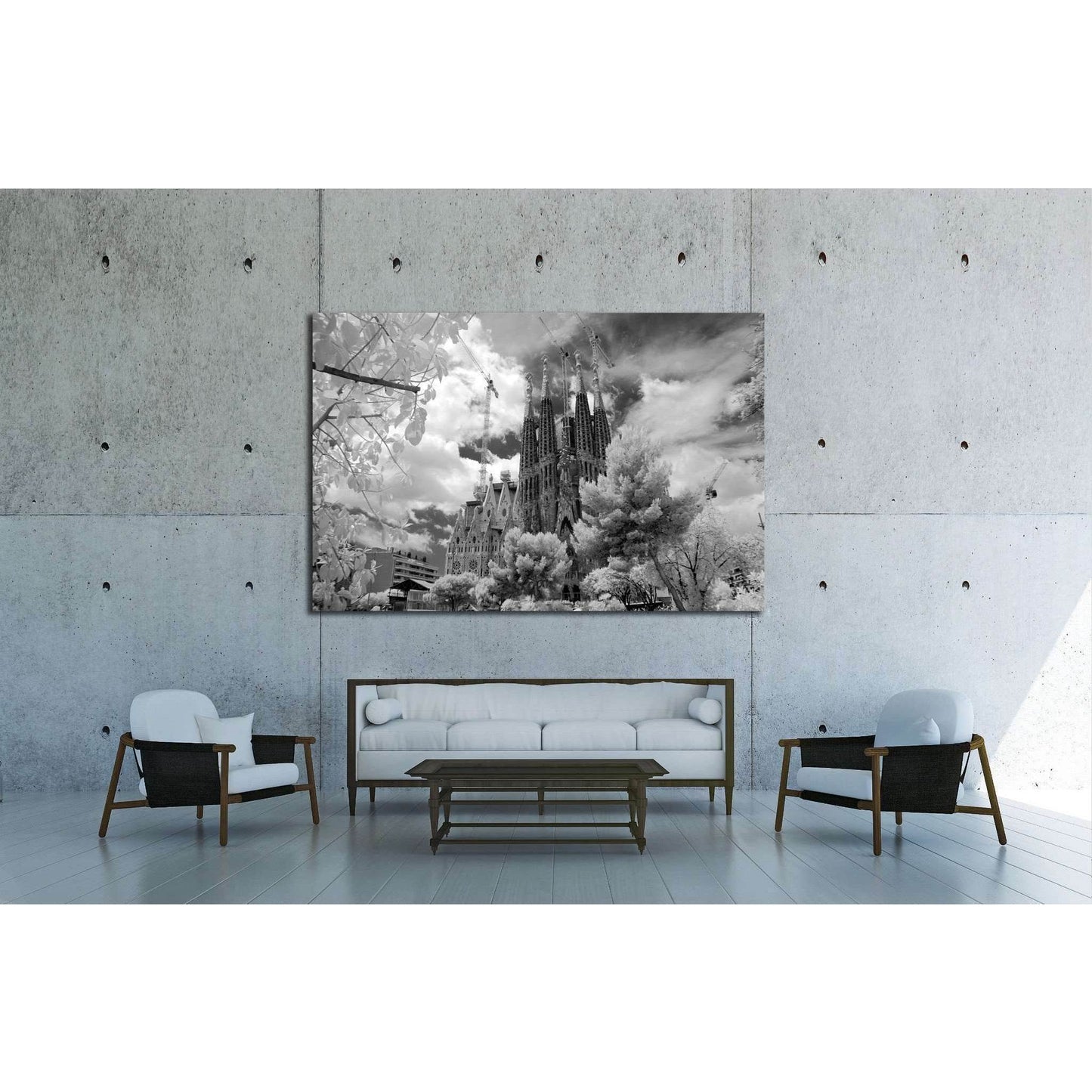 Barcelona, Spain №1813 Ready to Hang Canvas PrintCanvas art arrives ready to hang, with hanging accessories included and no additional framing required. Every canvas print is hand-crafted, made on-demand at our workshop and expertly stretched around 100%