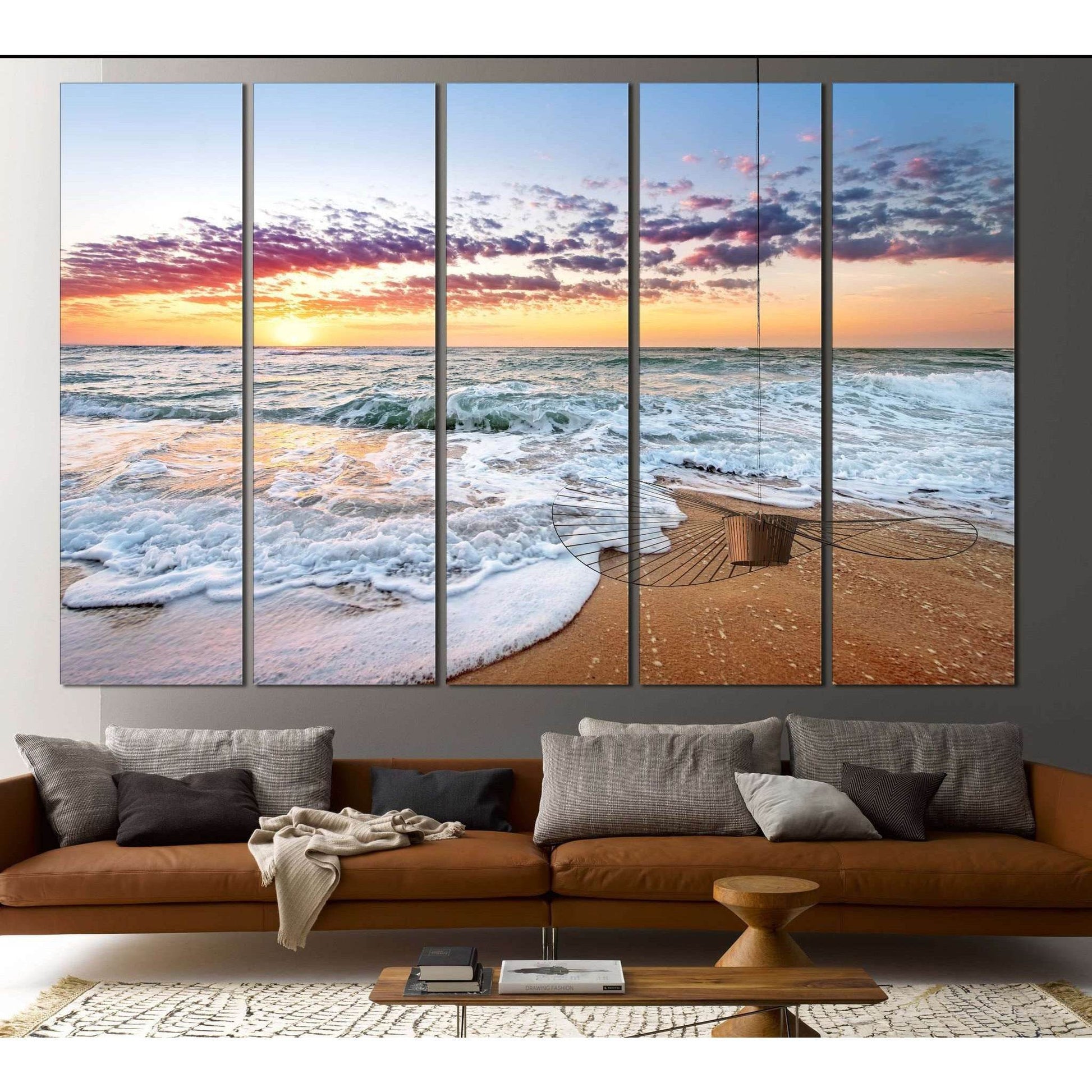 Beach Print №751 Ready to Hang Canvas PrintCanvas art arrives ready to hang, with hanging accessories included and no additional framing required. Every canvas print is hand-crafted, made on-demand at our workshop and expertly stretched around 100% North