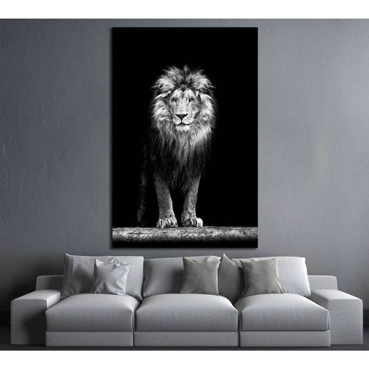 Beautiful Lion №189 Ready to Hang Canvas PrintCanvas art arrives ready to hang, with hanging accessories included and no additional framing required. Every canvas print is hand-crafted, made on-demand at our workshop and expertly stretched around 100% Nor