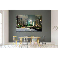 beautiful night scene in shanghai financial center №2238 Ready to Hang Canvas PrintCanvas art arrives ready to hang, with hanging accessories included and no additional framing required. Every canvas print is hand-crafted, made on-demand at our workshop a