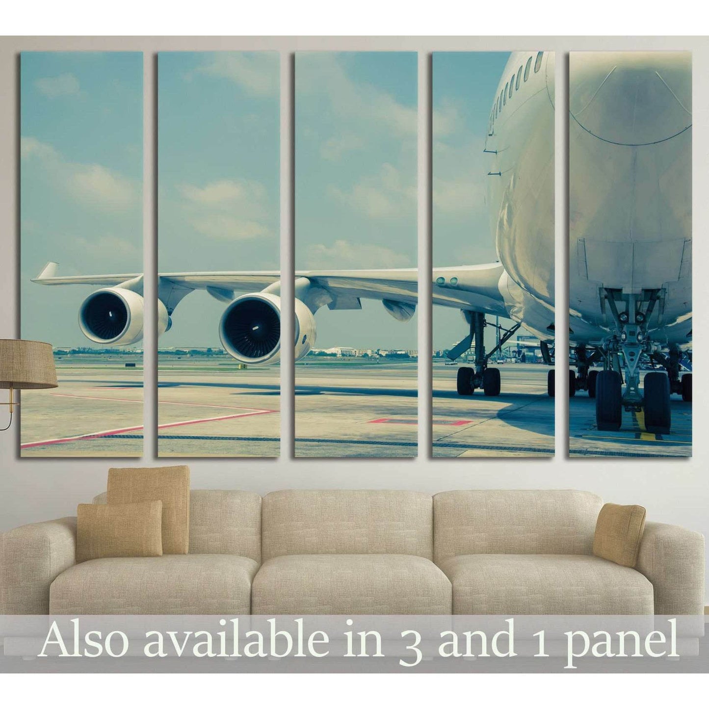 Big Airplane №141 Ready to Hang Canvas PrintCanvas art arrives ready to hang, with hanging accessories included and no additional framing required. Every canvas print is hand-crafted, made on-demand at our workshop and expertly stretched around 100% North