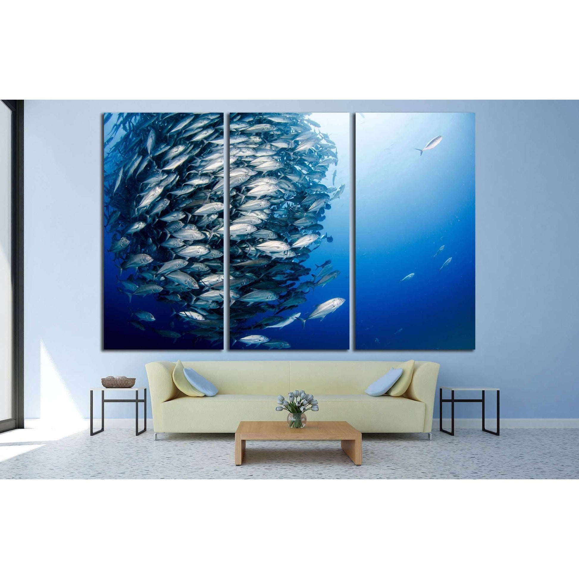 Big eye Trevally Jack, Cabo Pulmo National Park, The world's aquarium. Baja California Sur,Mexico №2367 Ready to Hang Canvas PrintCanvas art arrives ready to hang, with hanging accessories included and no additional framing required. Every canvas print is