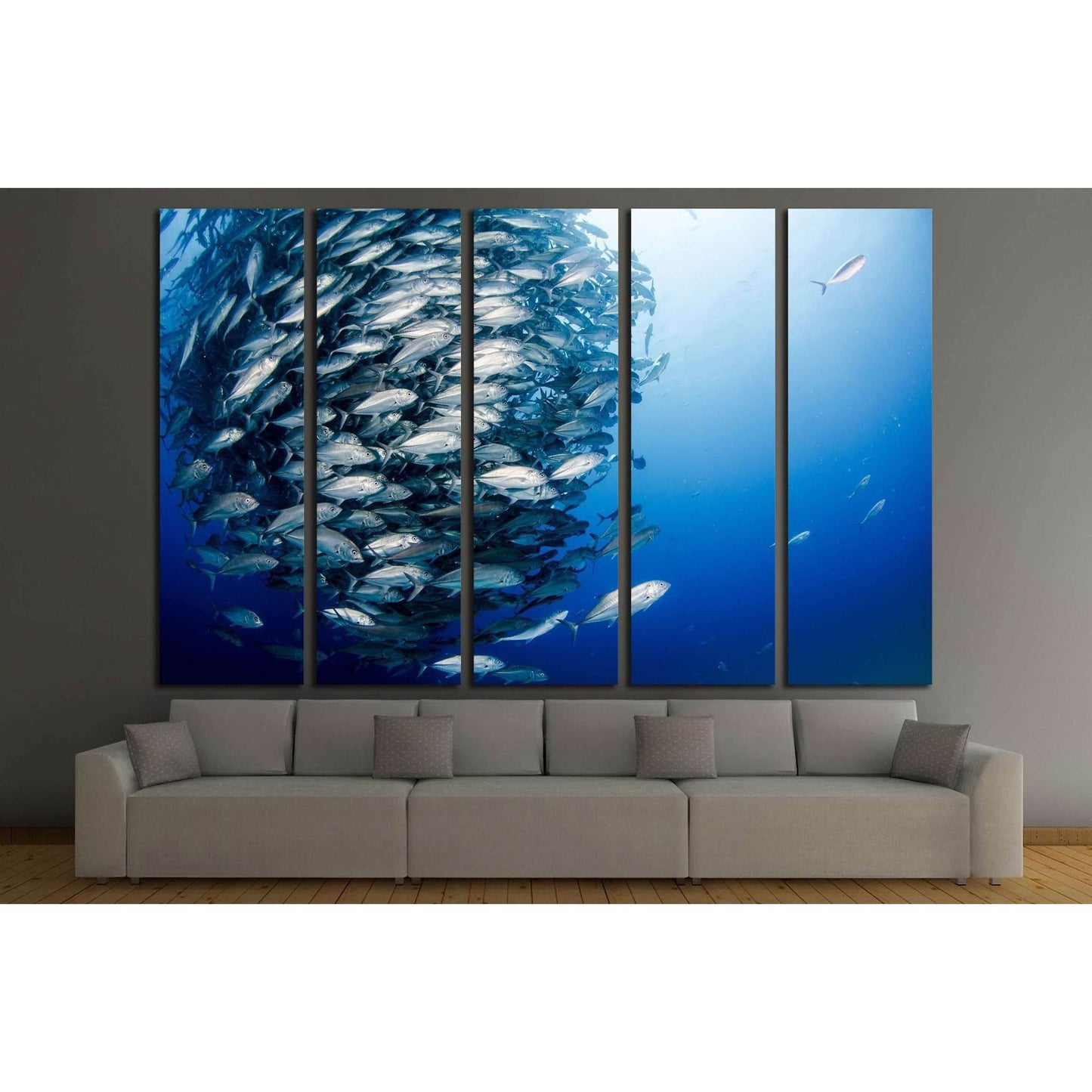 Big eye Trevally Jack, Cabo Pulmo National Park, The world's aquarium. Baja California Sur,Mexico №2367 Ready to Hang Canvas PrintCanvas art arrives ready to hang, with hanging accessories included and no additional framing required. Every canvas print is