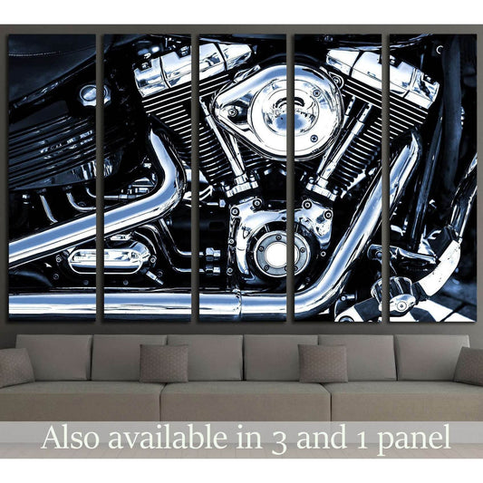 Bike Engine №527 Ready to Hang Canvas PrintCanvas art arrives ready to hang, with hanging accessories included and no additional framing required. Every canvas print is hand-crafted, made on-demand at our workshop and expertly stretched around 100% North