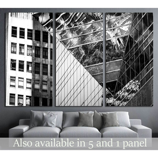 Black and White images of Commercial buildings №1581 Ready to Hang Canvas PrintCanvas art arrives ready to hang, with hanging accessories included and no additional framing required. Every canvas print is hand-crafted, made on-demand at our workshop and e