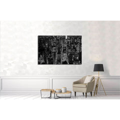 black and white scene of new york city skyline cityscape background №3047 Ready to Hang Canvas PrintCanvas art arrives ready to hang, with hanging accessories included and no additional framing required. Every canvas print is hand-crafted, made on-demand