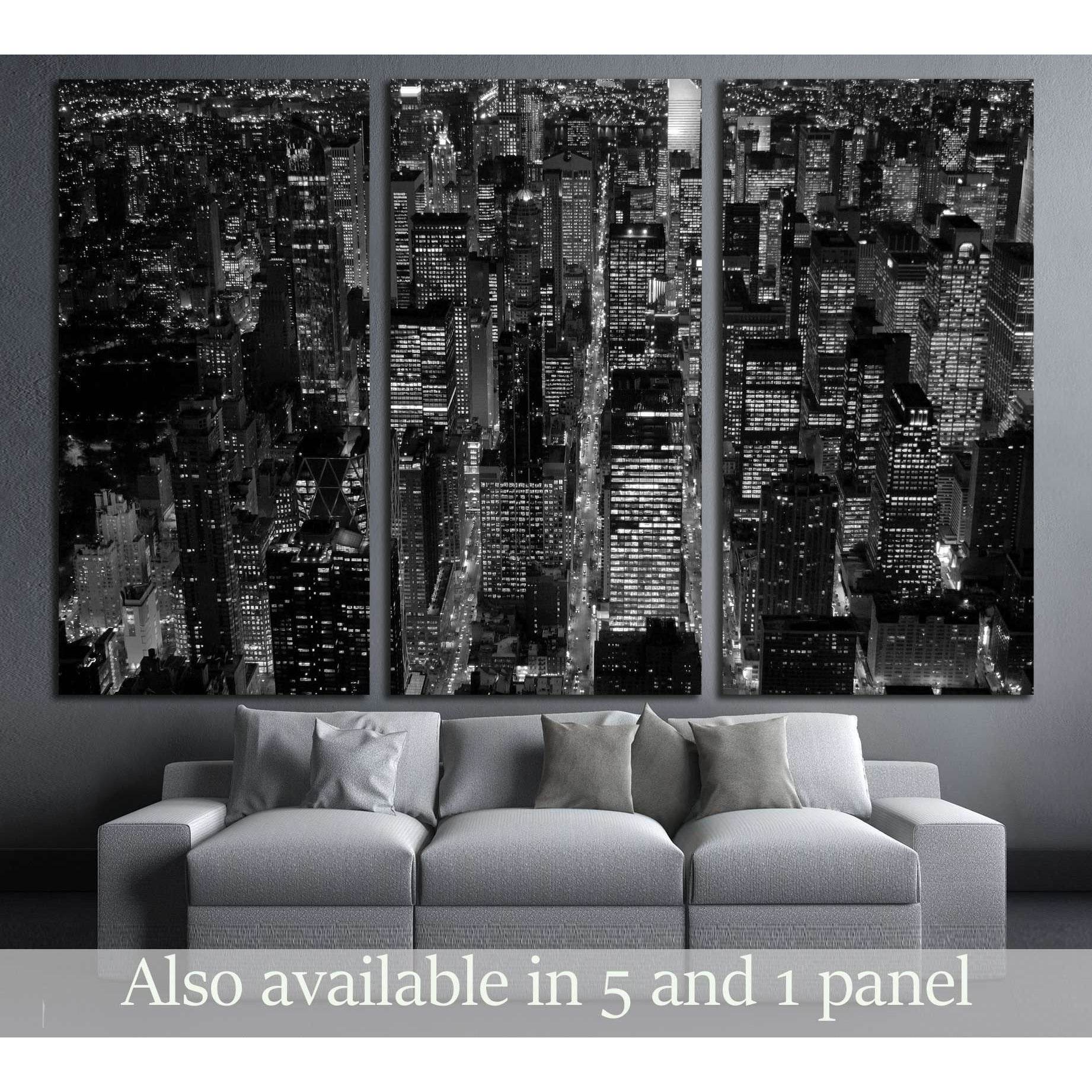 black and white scene of new york city skyline cityscape background №3047 Ready to Hang Canvas PrintCanvas art arrives ready to hang, with hanging accessories included and no additional framing required. Every canvas print is hand-crafted, made on-demand