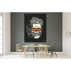 black is not sad №4584 Ready to Hang Canvas PrintCanvas art arrives ready to hang, with hanging accessories included and no additional framing required. Every canvas print is hand-crafted, made on-demand at our workshop and expertly stretched around 100%