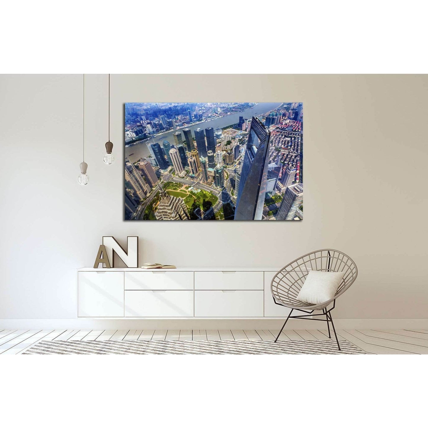 Black Shanghai World Financial Center, China №1553 Ready to Hang Canvas PrintCanvas art arrives ready to hang, with hanging accessories included and no additional framing required. Every canvas print is hand-crafted, made on-demand at our workshop and exp