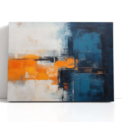 Blueberry and Tangerine Horizon - Canvas Print - Artoholica Ready to Hang Canvas Print