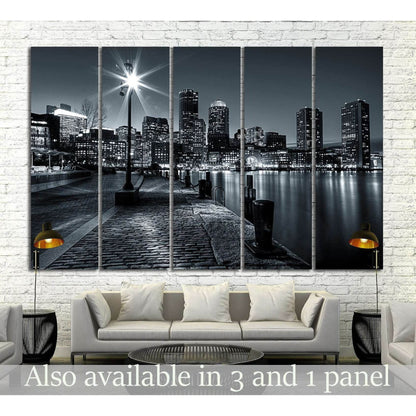 Boston Cityscape №131 Ready to Hang Canvas PrintCanvas art arrives ready to hang, with hanging accessories included and no additional framing required. Every canvas print is hand-crafted, made on-demand at our workshop and expertly stretched around 100% N