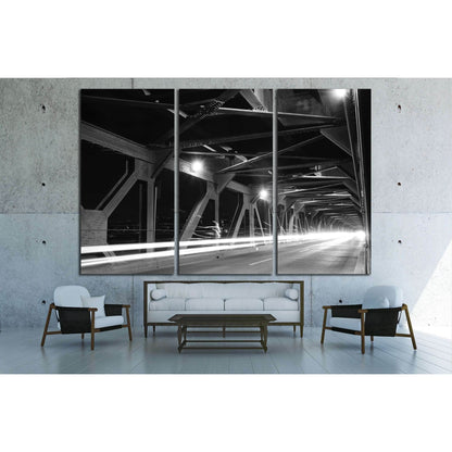 Bridge in Edmonton №2192 Ready to Hang Canvas PrintCanvas art arrives ready to hang, with hanging accessories included and no additional framing required. Every canvas print is hand-crafted, made on-demand at our workshop and expertly stretched around 100