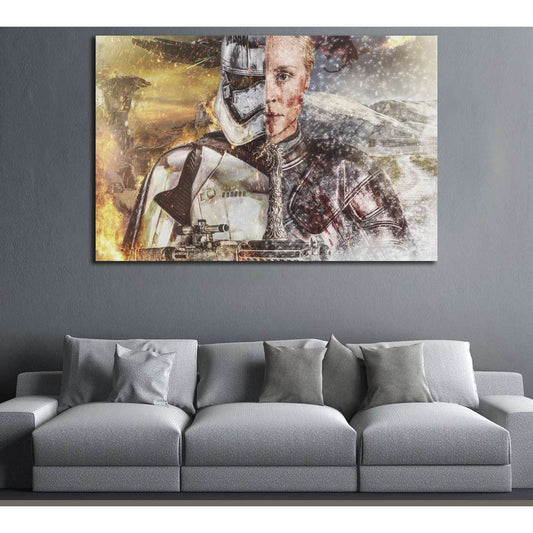 Brienne of Tarth №3329 Ready to Hang Canvas PrintCanvas art arrives ready to hang, with hanging accessories included and no additional framing required. Every canvas print is hand-crafted, made on-demand at our workshop and expertly stretched around 100%