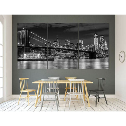 Brooklyn Bridge №3002 Ready to Hang Canvas PrintCanvas art arrives ready to hang, with hanging accessories included and no additional framing required. Every canvas print is hand-crafted, made on-demand at our workshop and expertly stretched around 100% N