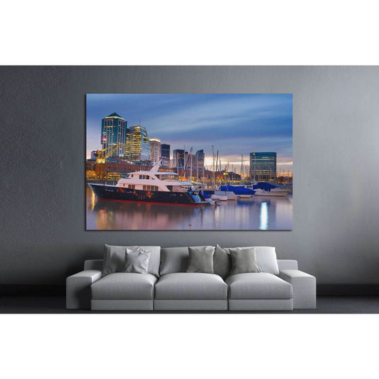 Buenos Aires Cityscape, Argentina №1143 Ready to Hang Canvas PrintCanvas art arrives ready to hang, with hanging accessories included and no additional framing required. Every canvas print is hand-crafted, made on-demand at our workshop and expertly stret