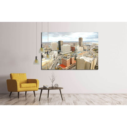 Buffalo skyline from the city hall observation deck №1682 Ready to Hang Canvas PrintCanvas art arrives ready to hang, with hanging accessories included and no additional framing required. Every canvas print is hand-crafted, made on-demand at our workshop