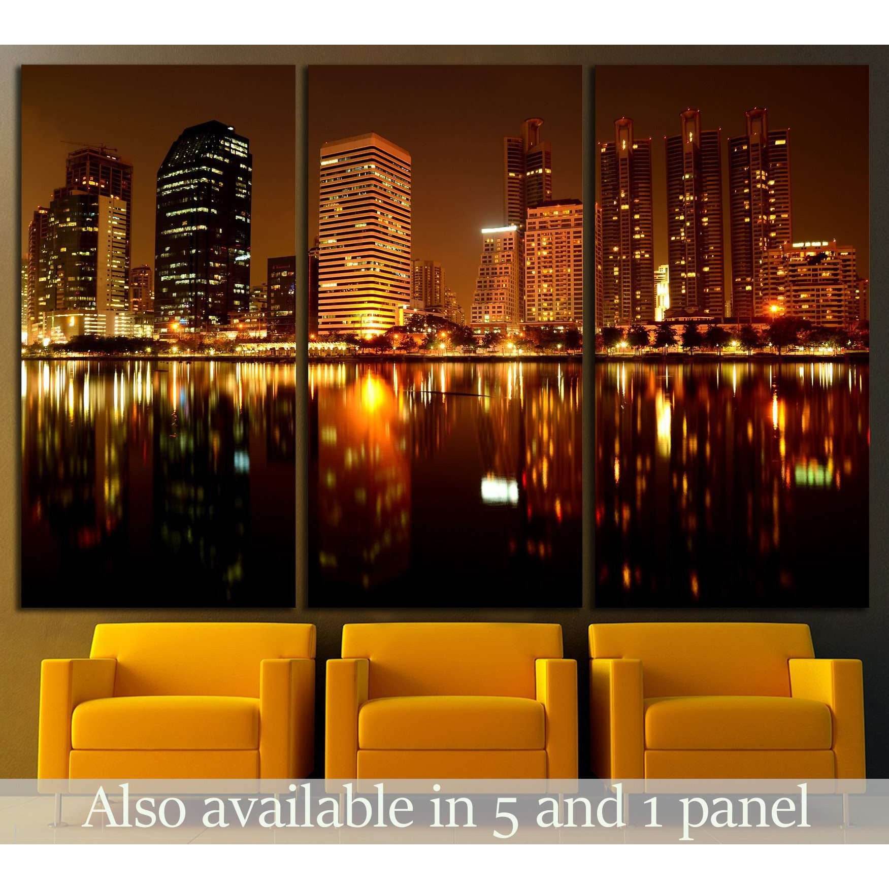 Building at night №1429 Ready to Hang Canvas PrintCanvas art arrives ready to hang, with hanging accessories included and no additional framing required. Every canvas print is hand-crafted, made on-demand at our workshop and expertly stretched around 100%
