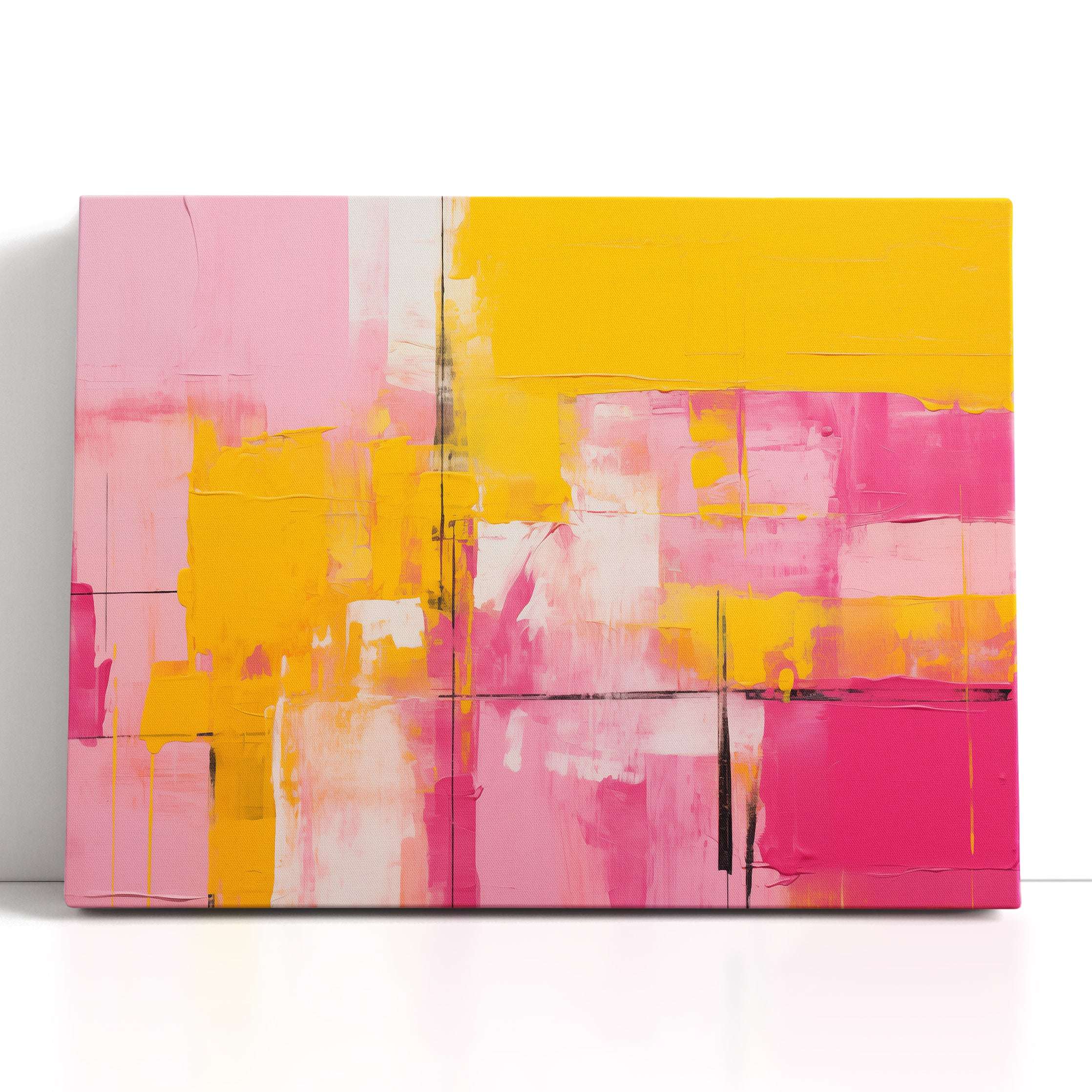 Candy Land Color Blocks - Canvas Print - Artoholica Ready to Hang Canvas Print