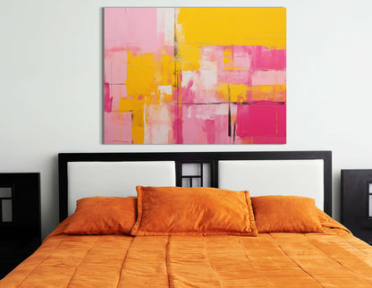 Candy Land Color Blocks - Canvas Print - Artoholica Ready to Hang Canvas Print