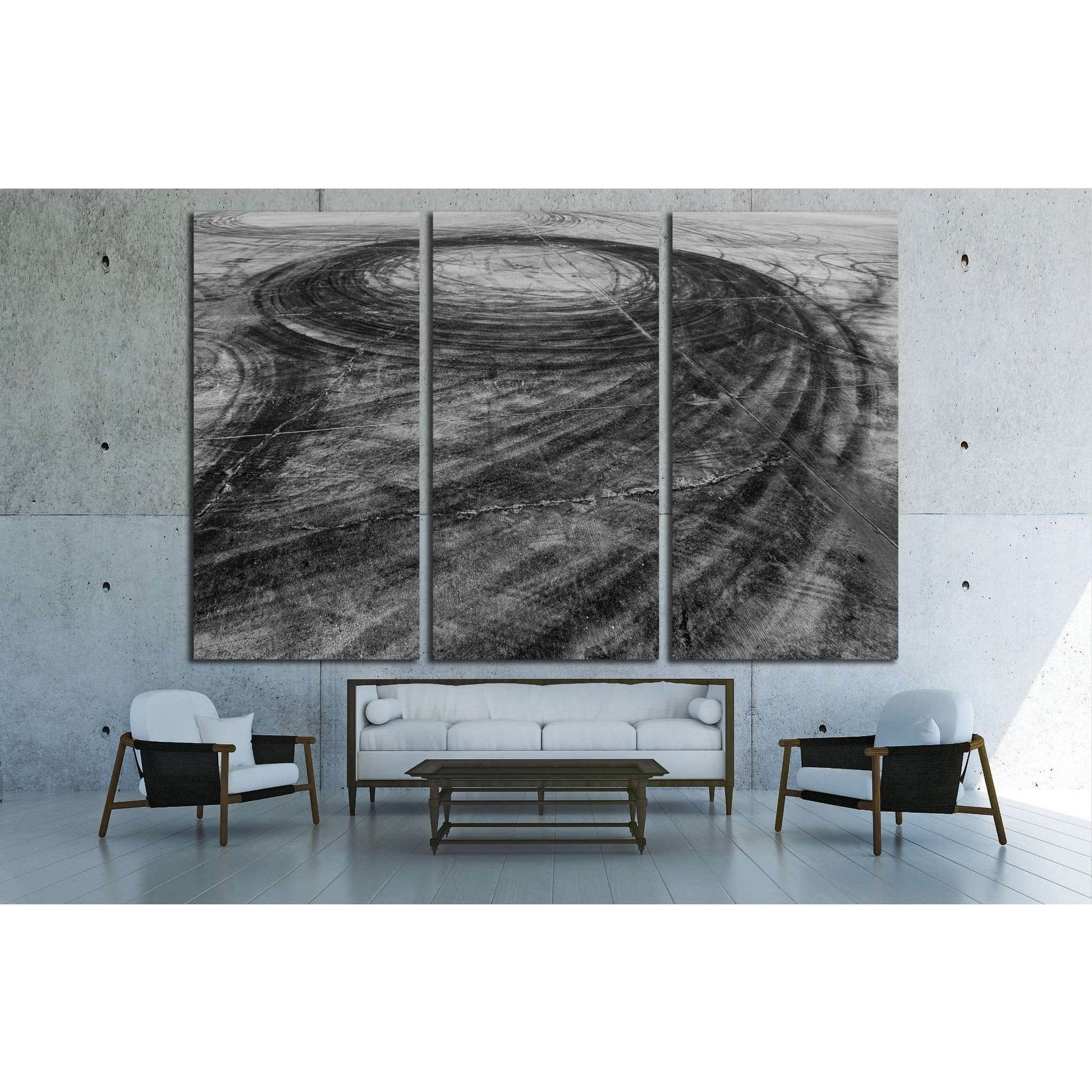 Car drift skid marks №1889 Ready to Hang Canvas PrintCanvas art arrives ready to hang, with hanging accessories included and no additional framing required. Every canvas print is hand-crafted, made on-demand at our workshop and expertly stretched around 1