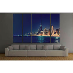 Chicago, Illinois №242 Ready to Hang Canvas PrintCanvas art arrives ready to hang, with hanging accessories included and no additional framing required. Every canvas print is hand-crafted, made on-demand at our workshop and expertly stretched around 100%