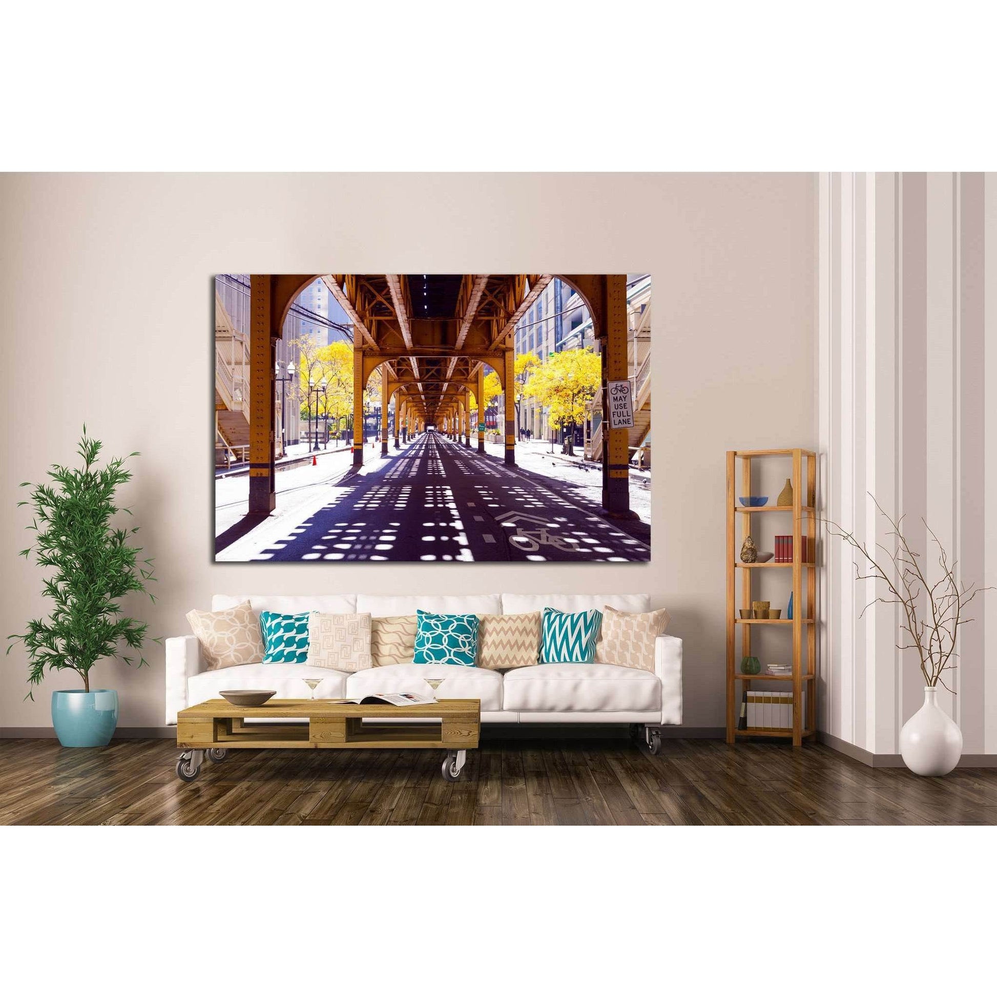 Chicago Street №882 Ready to Hang Canvas PrintCanvas art arrives ready to hang, with hanging accessories included and no additional framing required. Every canvas print is hand-crafted, made on-demand at our workshop and expertly stretched around 100% Nor