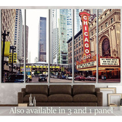 Chicago Theater on State Street, Chicago, Illinois №2141 Ready to Hang Canvas PrintCanvas art arrives ready to hang, with hanging accessories included and no additional framing required. Every canvas print is hand-crafted, made on-demand at our workshop a